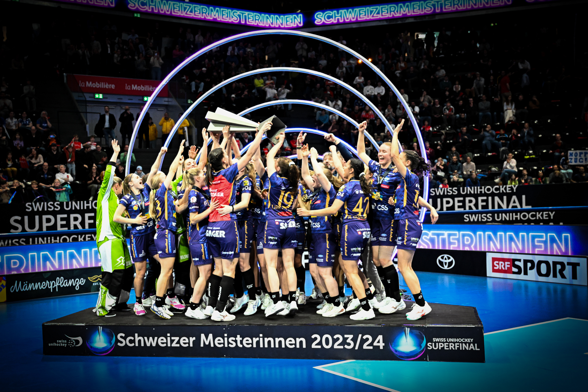 Schweizer Meister Zug United Unihockey