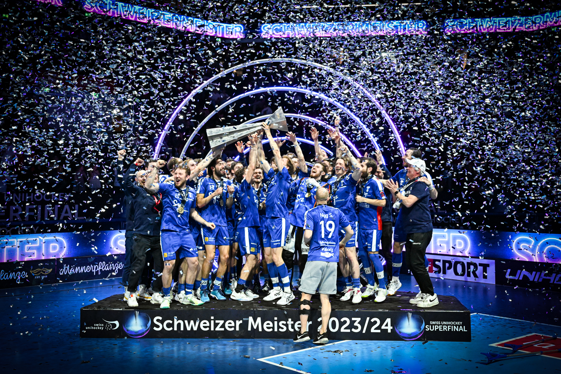 Schweizer Meister Zug United Unihockey